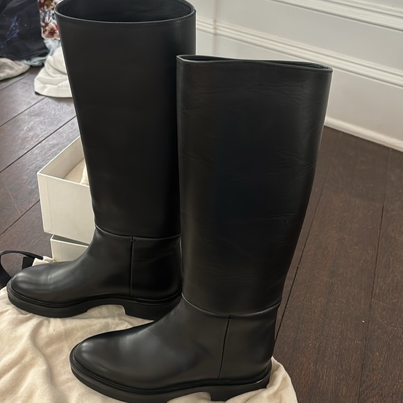 Khaite derby knee high riding boots - Picture 2 of 6